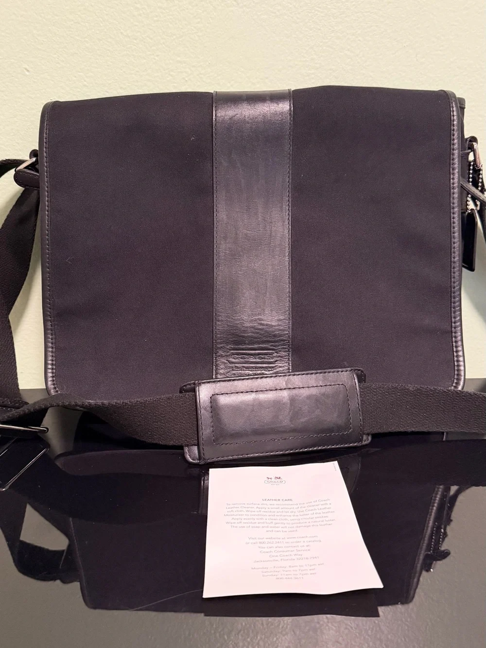 Coach 2004’Vintage Transatlantic Messenger Bag with original paperwork